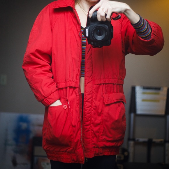 Vintage Red Iditarod Expedition sleddog coat, size Medium, British mist brand? - Picture 5 of 8